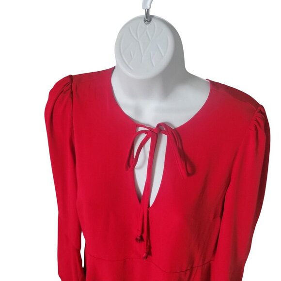 Sam Edelman Womens Double-V  Keyhole Short Mini Dress- US 8 - Picture 6 of 10